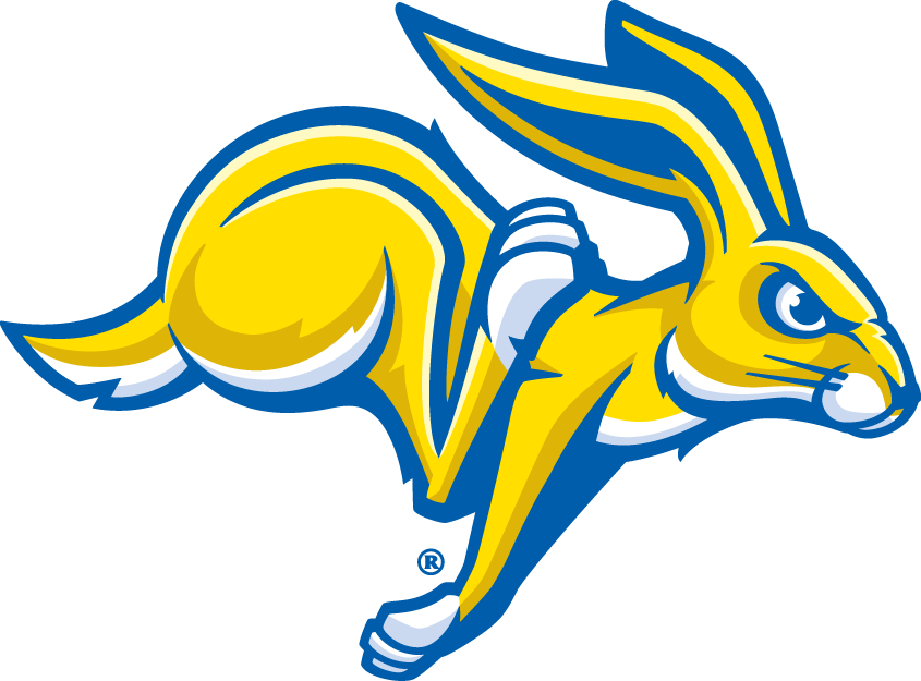 South Dakota State Jackrabbits 2008-Pres Partial Logo 01 vinyl decal